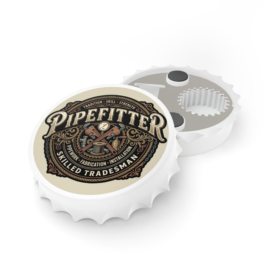 Pipefitter Service & Repair Bottle Opener — Vintage Tools Design - DCA0175