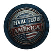 HVAC Techs That Build America Round Mouse Pad