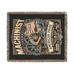 Machinist Woven Blanket — American Pride Throw