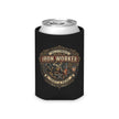 Iron Worker: Skill & Strength- Vintage Trade Logo Can Cooler - DCA0291