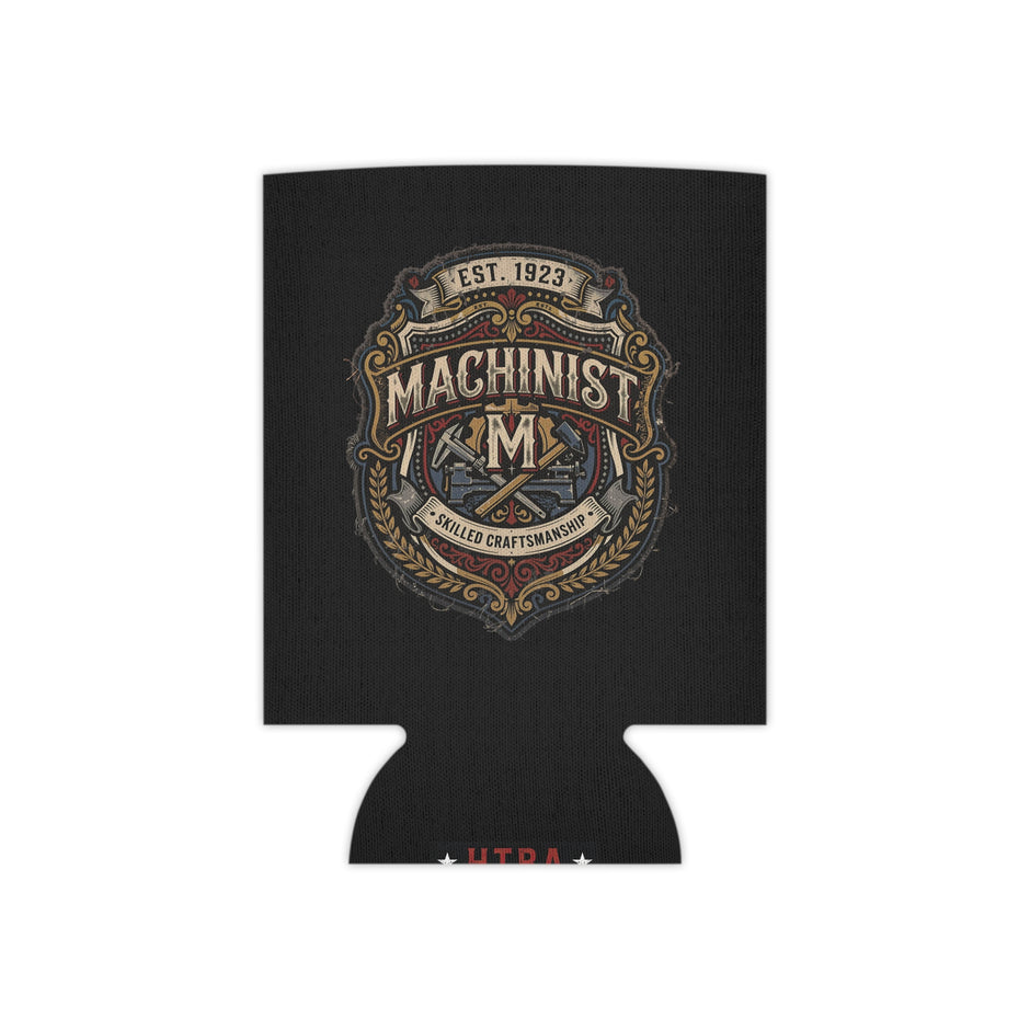 Machinist Can Cooler — Vintage Skilled Craftsman Beer Koozie (Est. 1923) - DCA0418