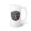 HVAC Technician Frosted Beer Mug — Viking Shield Emblem Stein - DCA0509