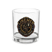 Linemen Whiskey Rocks Glass – 10oz Vintage Logo Drinkware - Linemen - DCA0201