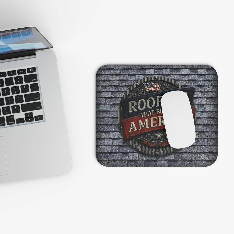 Roofers That Build America Mouse Pad - DCA0110