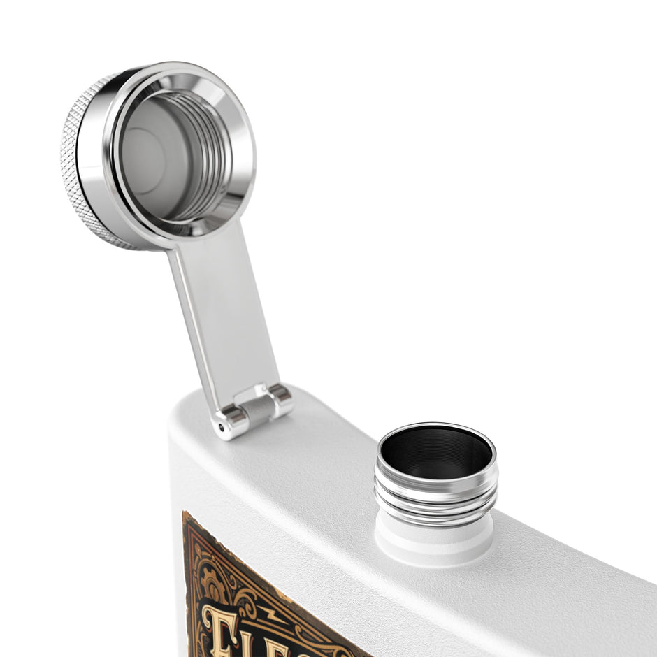 Electrician Licensed & Bonded Flask – 6oz Stainless Steel Hip Flask (Power • Lighting • Repairs) - DCA0421
