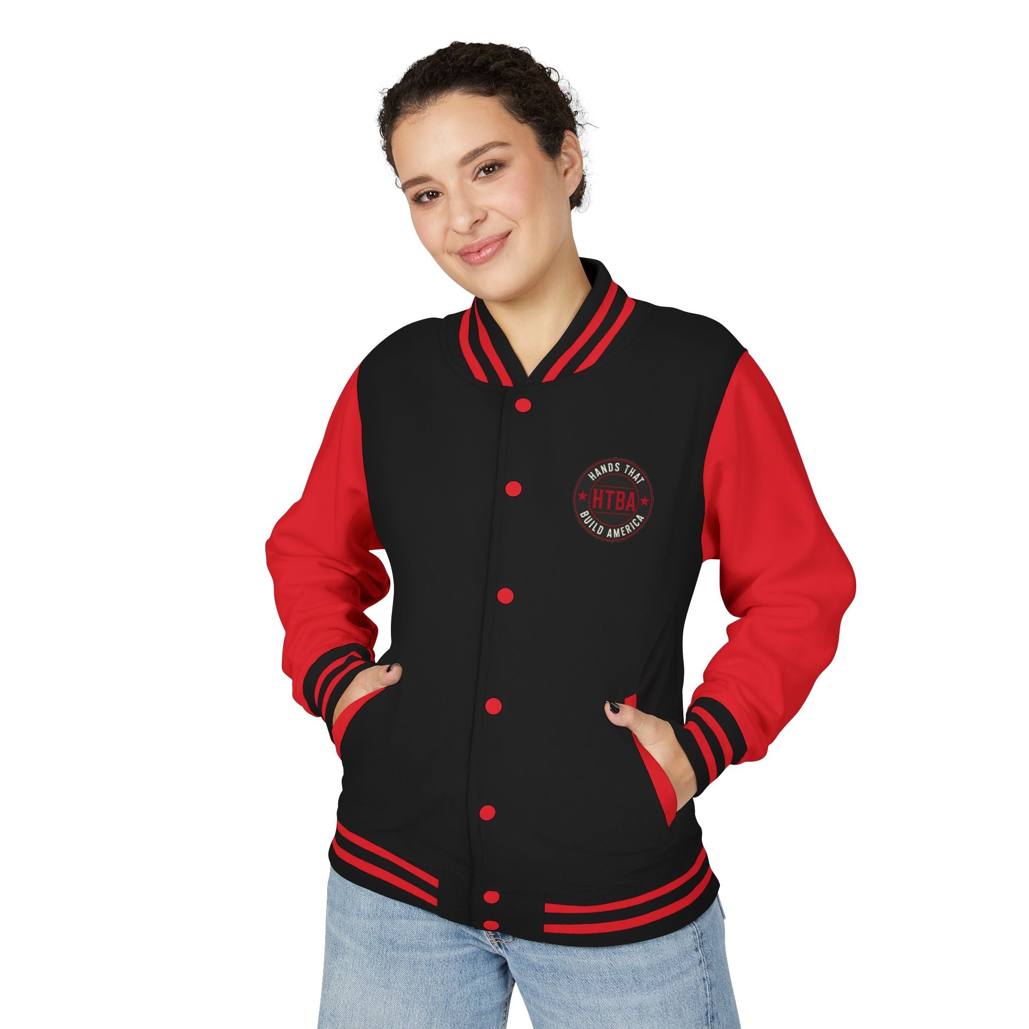 HTBA Women's Letterman Jacket — Campus Crest Varsity Jacket