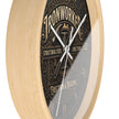 Ironworker Vintage Wall Clock — Structural Steel Erection & Rigging Decor - DCA0388