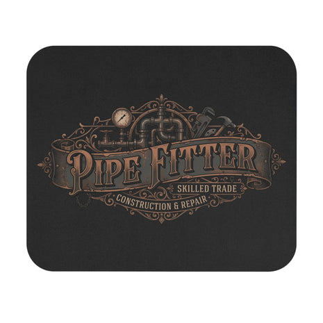 Pipe Fitter Mouse Pad — Skilled Trade Construction & Repair Mouse Pad - DCA0310