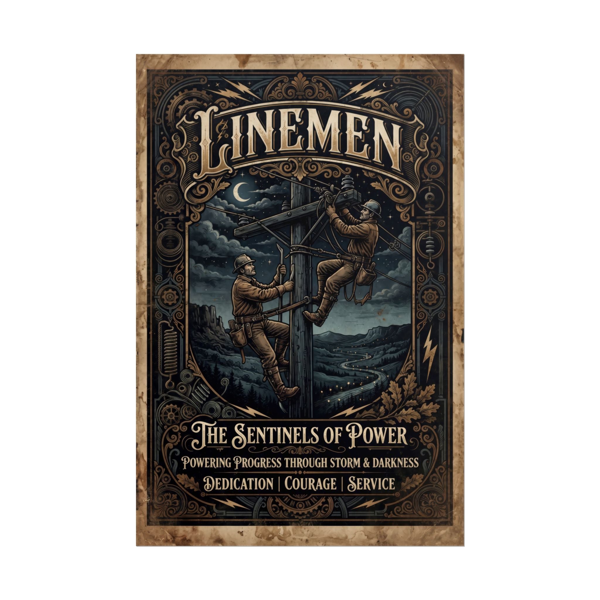 Lineman Poster — 