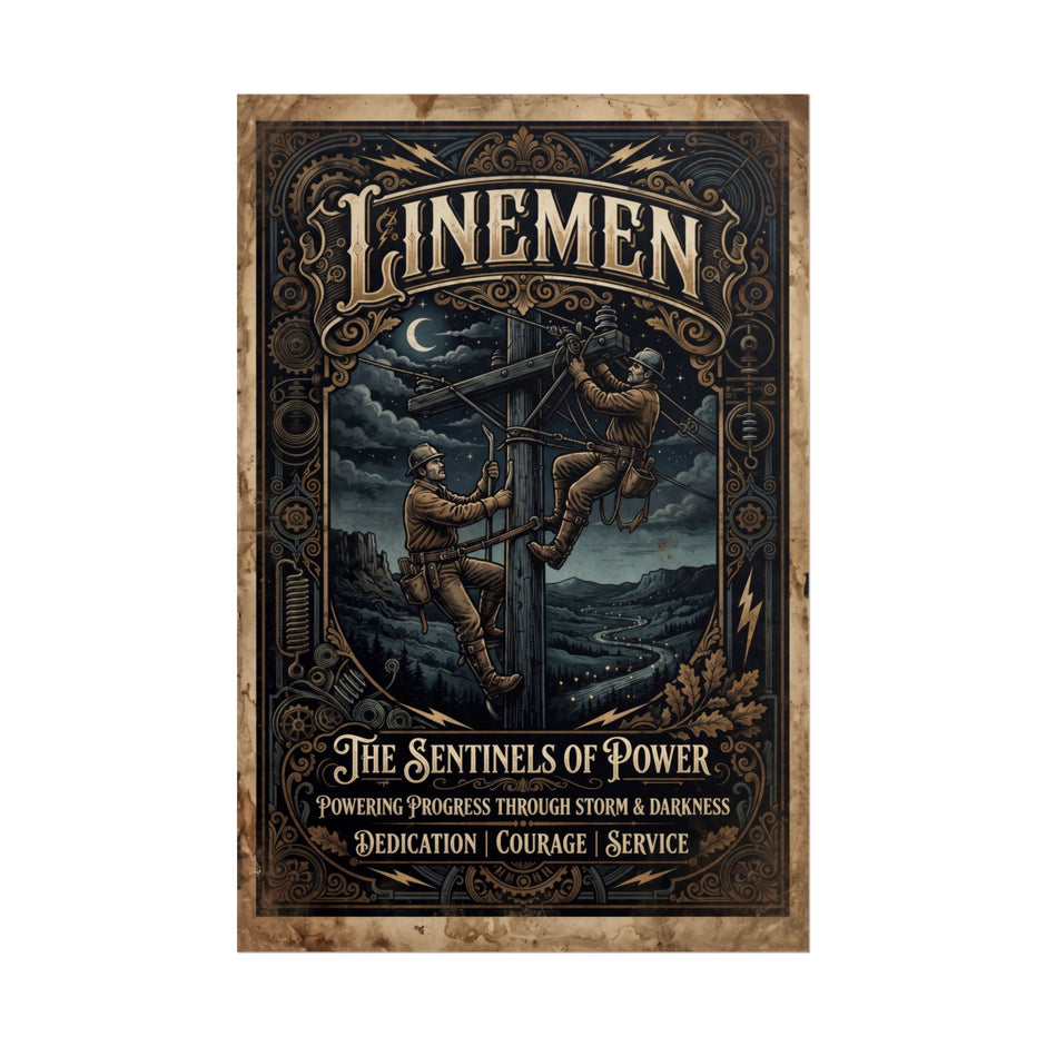 Lineman Poster — 