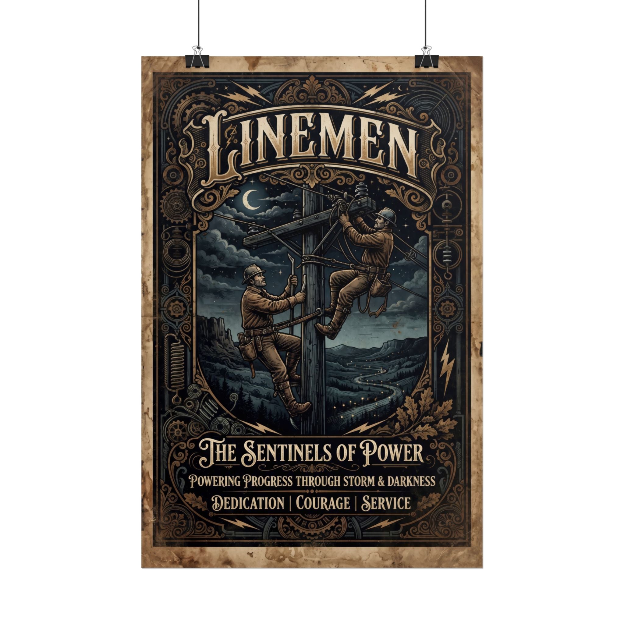 Lineman Poster — 