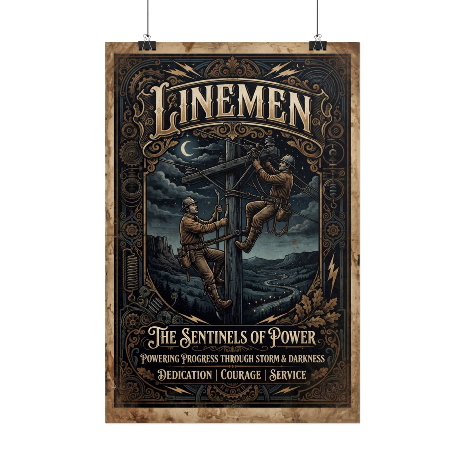 Lineman Poster — 
