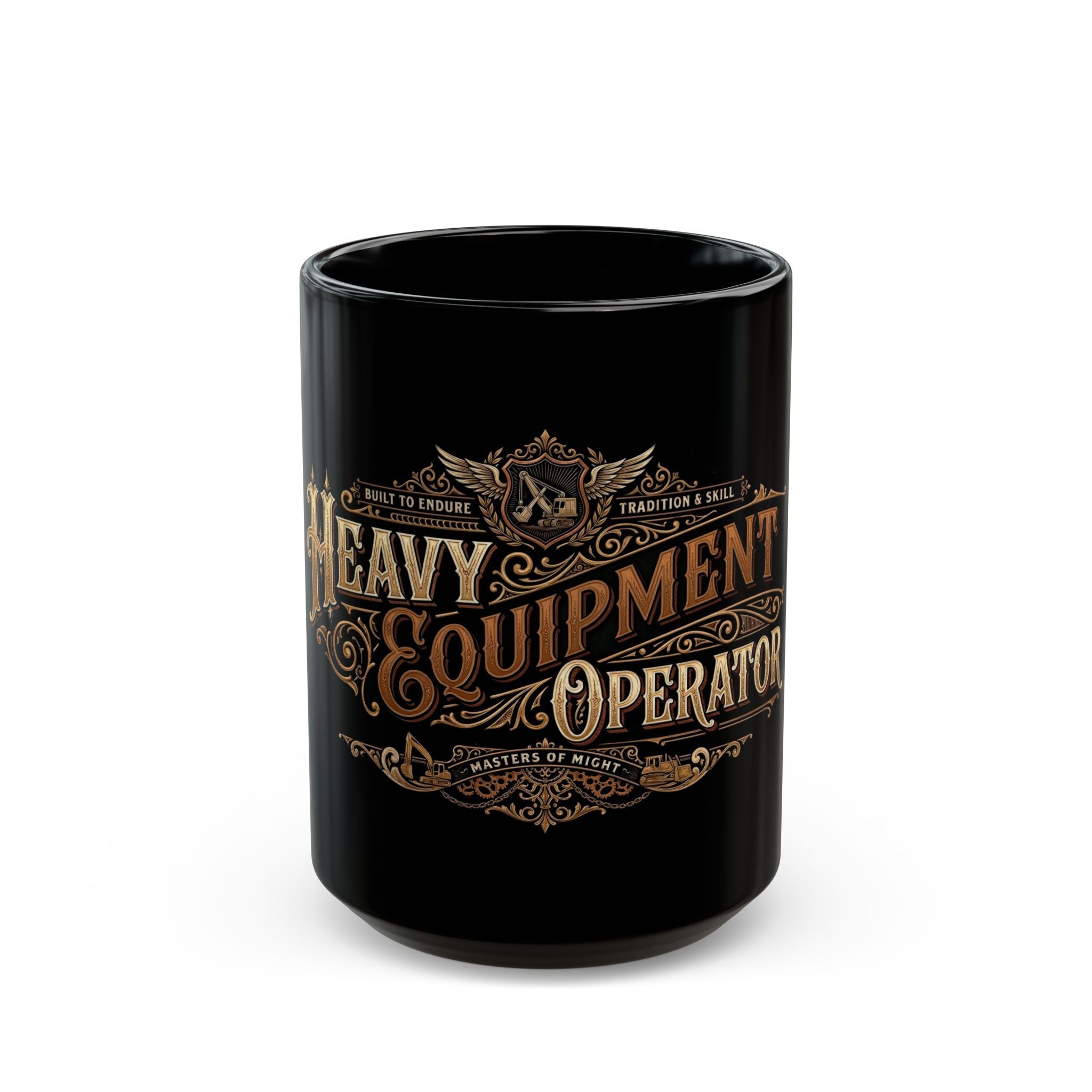 Heavy Equipment Operator Coffee Mug — Vintage Industrial Gift (11oz/15oz) - DCA274