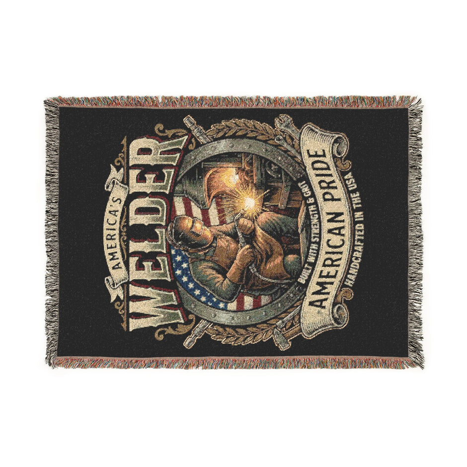 Welder Woven Blanket — American Pride Throw
