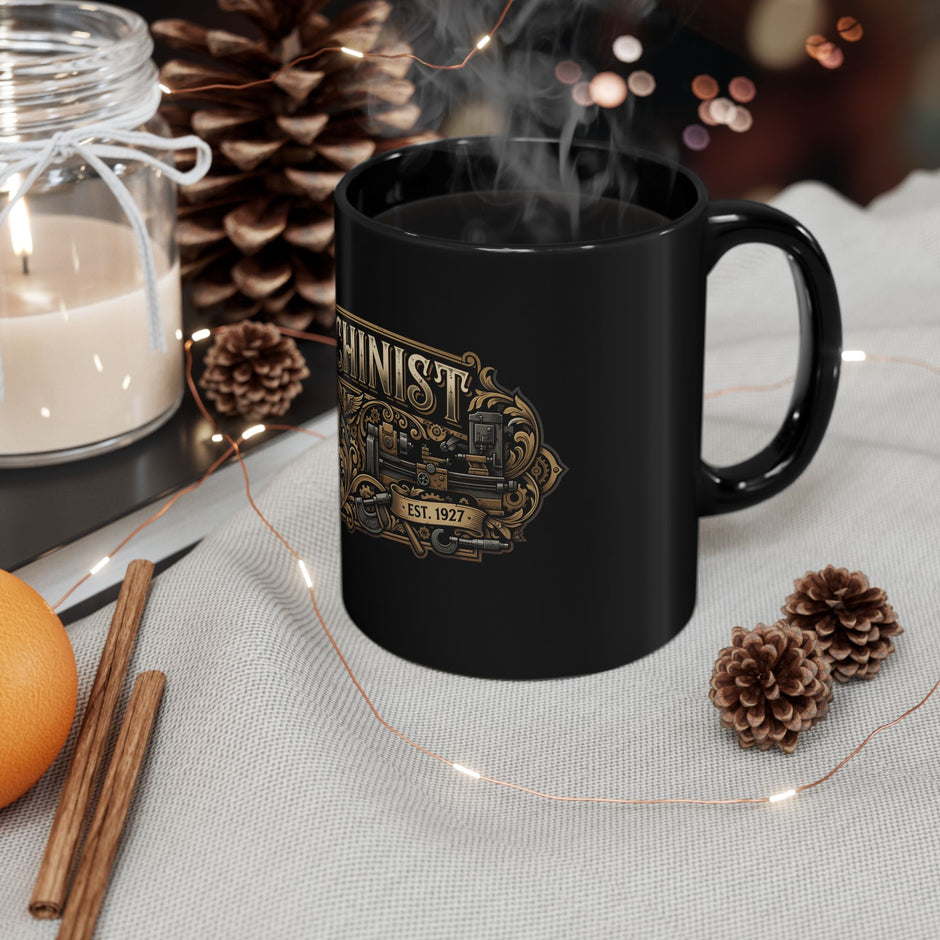 Machinist Vintage Industrial Mug — 'Machinist' Crafted Since 1898 Coffee Cup - DCA0417