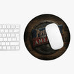 Pipefitters That Build America Round Mouse Pad