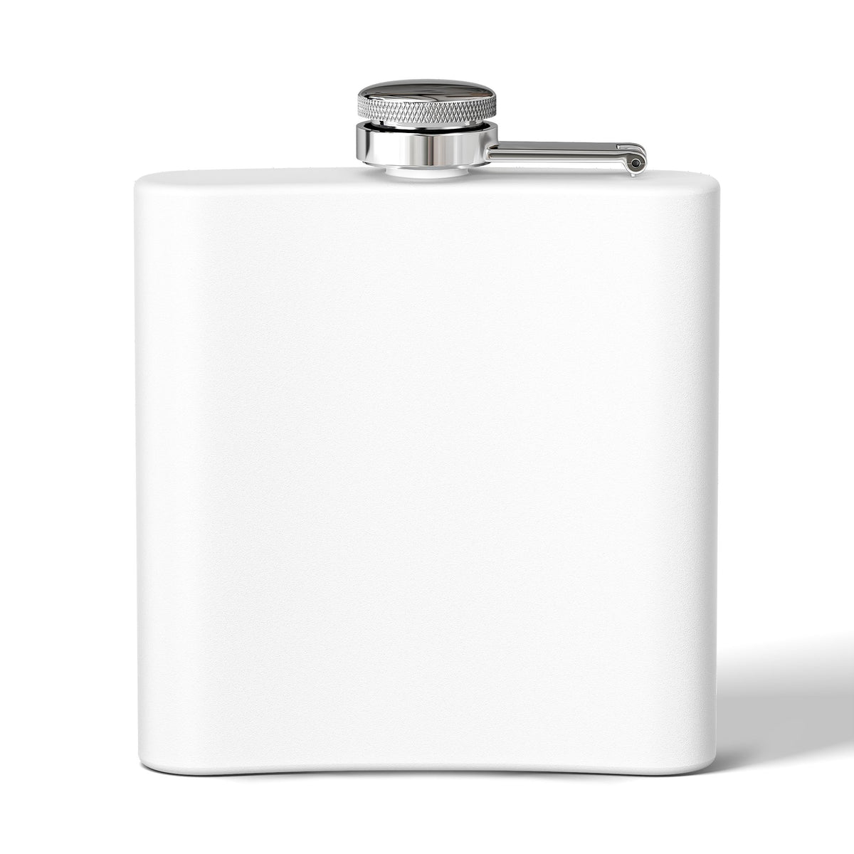 Machinist Flask — 6oz Stainless Steel Industrial Workshop Hip Flask - DCA0426