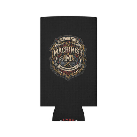 Machinist Can Cooler — Vintage Skilled Craftsman Beer Koozie (Est. 1923) - DCA0418