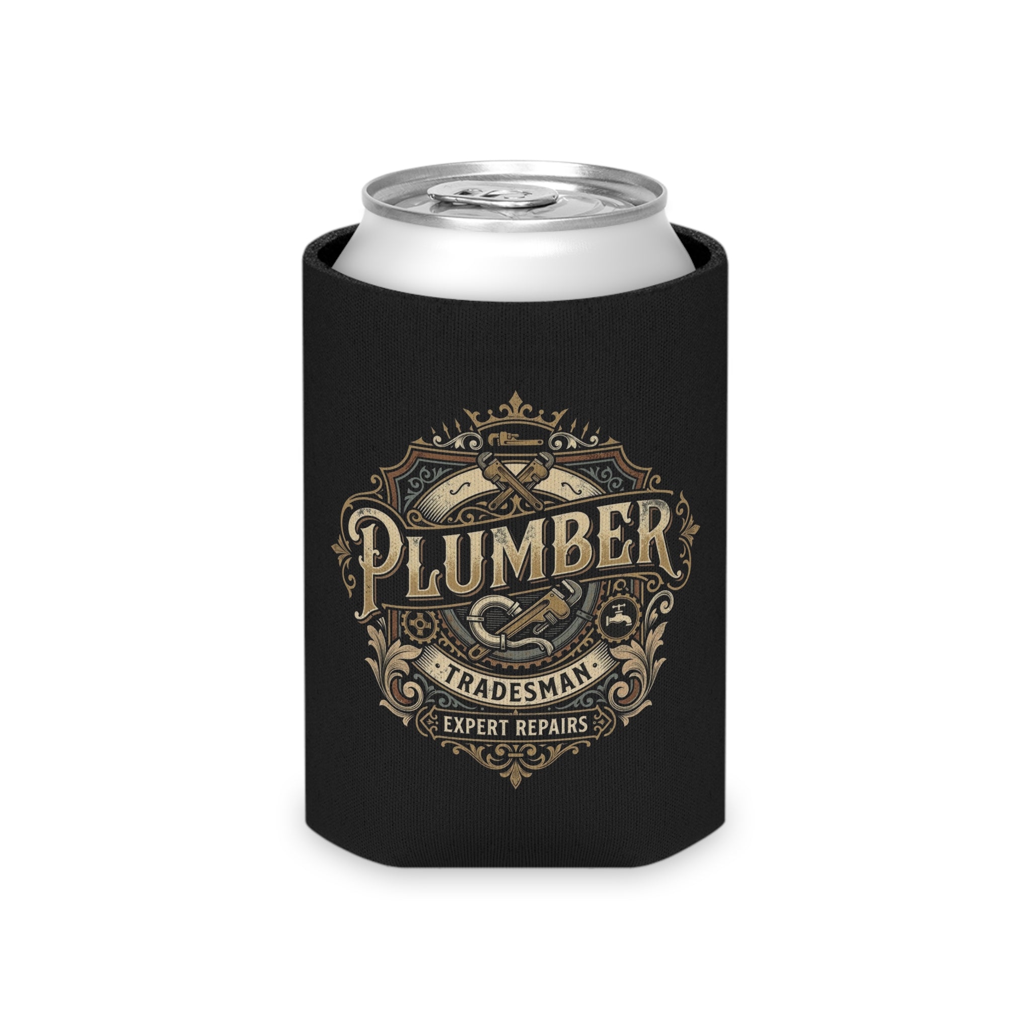 Plumber Tradesman Can Cooler — DCA0299