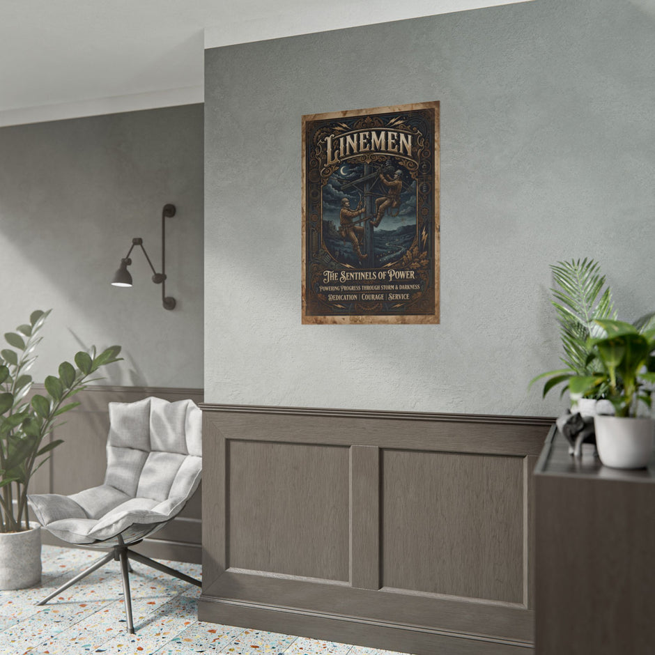 Lineman Poster — 