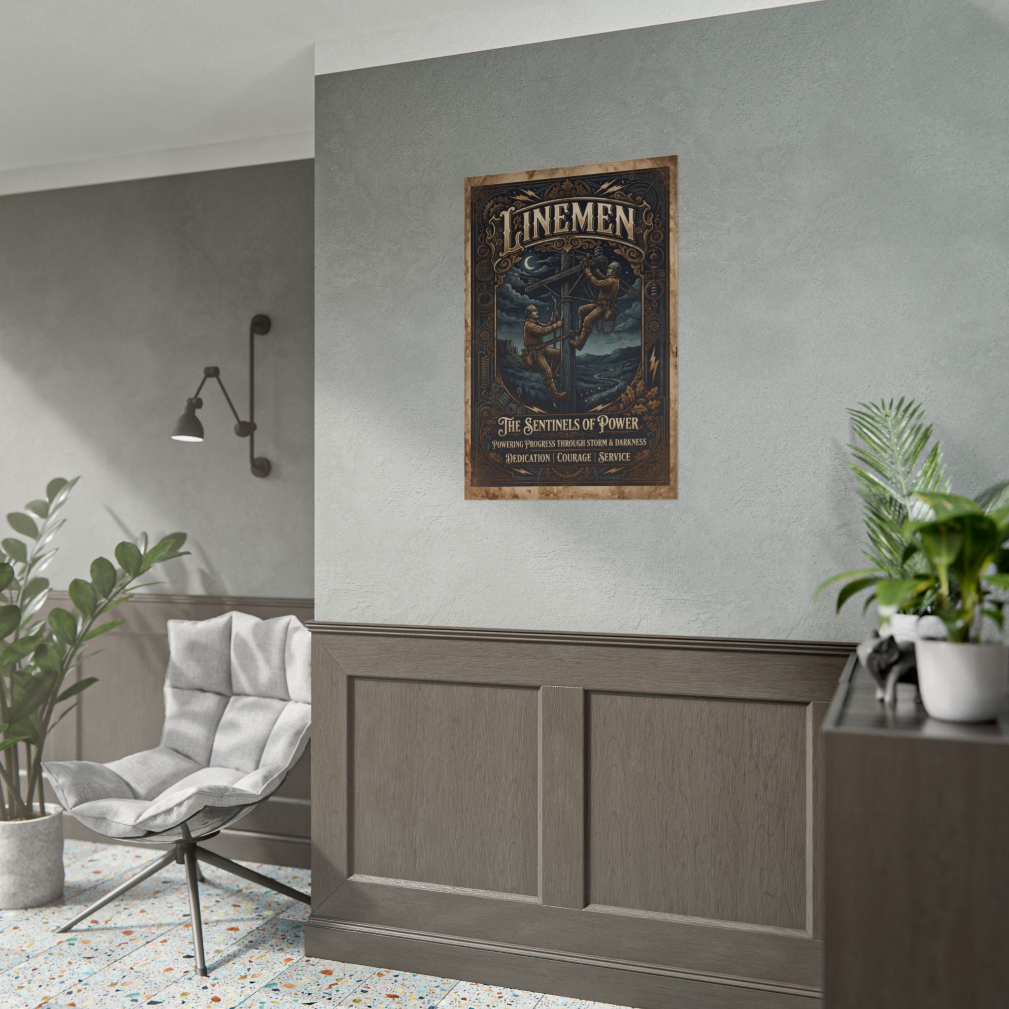 Lineman Poster — 