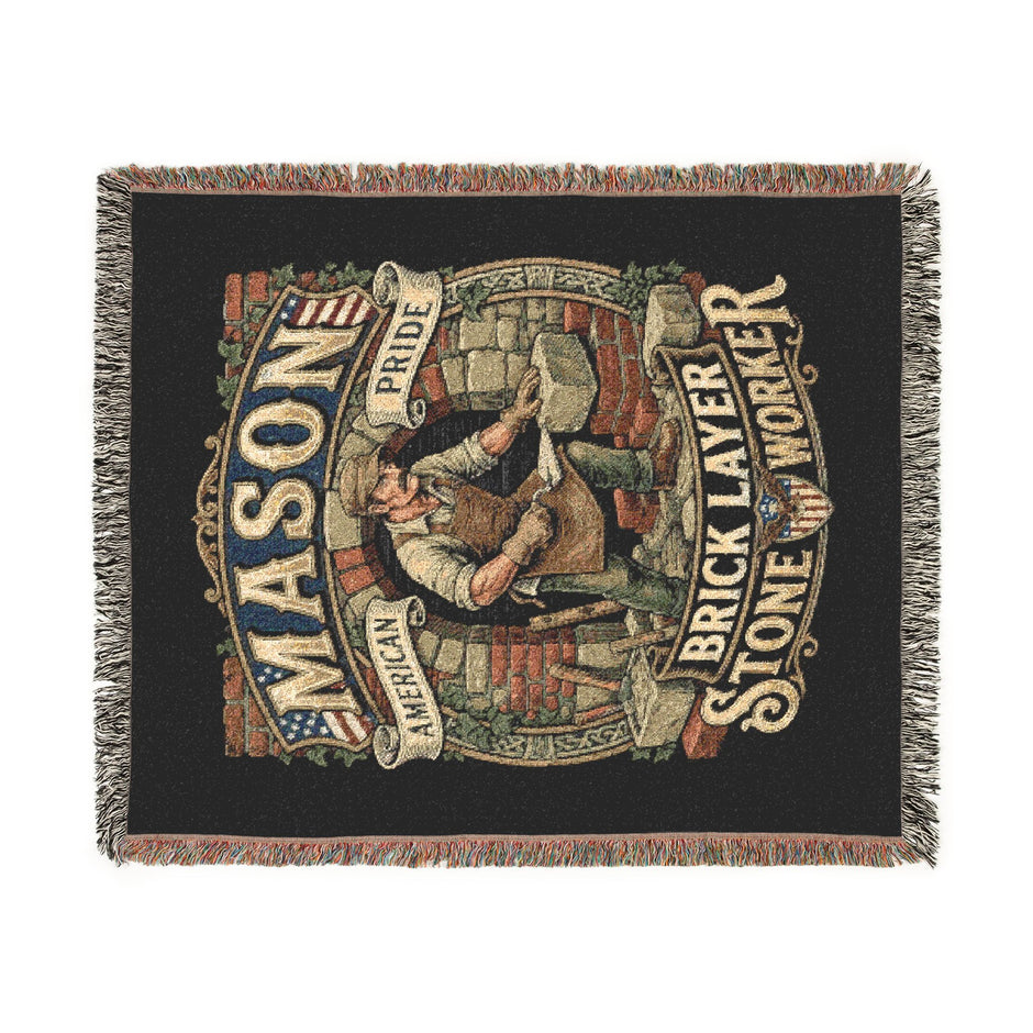 Mason Throw Blanket — Vintage Woven Blanket