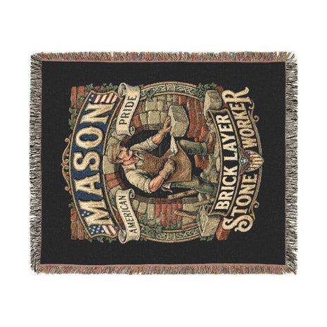 Mason Throw Blanket — Vintage Woven Blanket