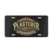 Plasterer Vanity Plate – Master Craftsman License Plate - DCA0141