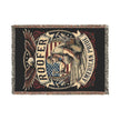 Roofer American Pride Woven Blanket — Tradesman Throw