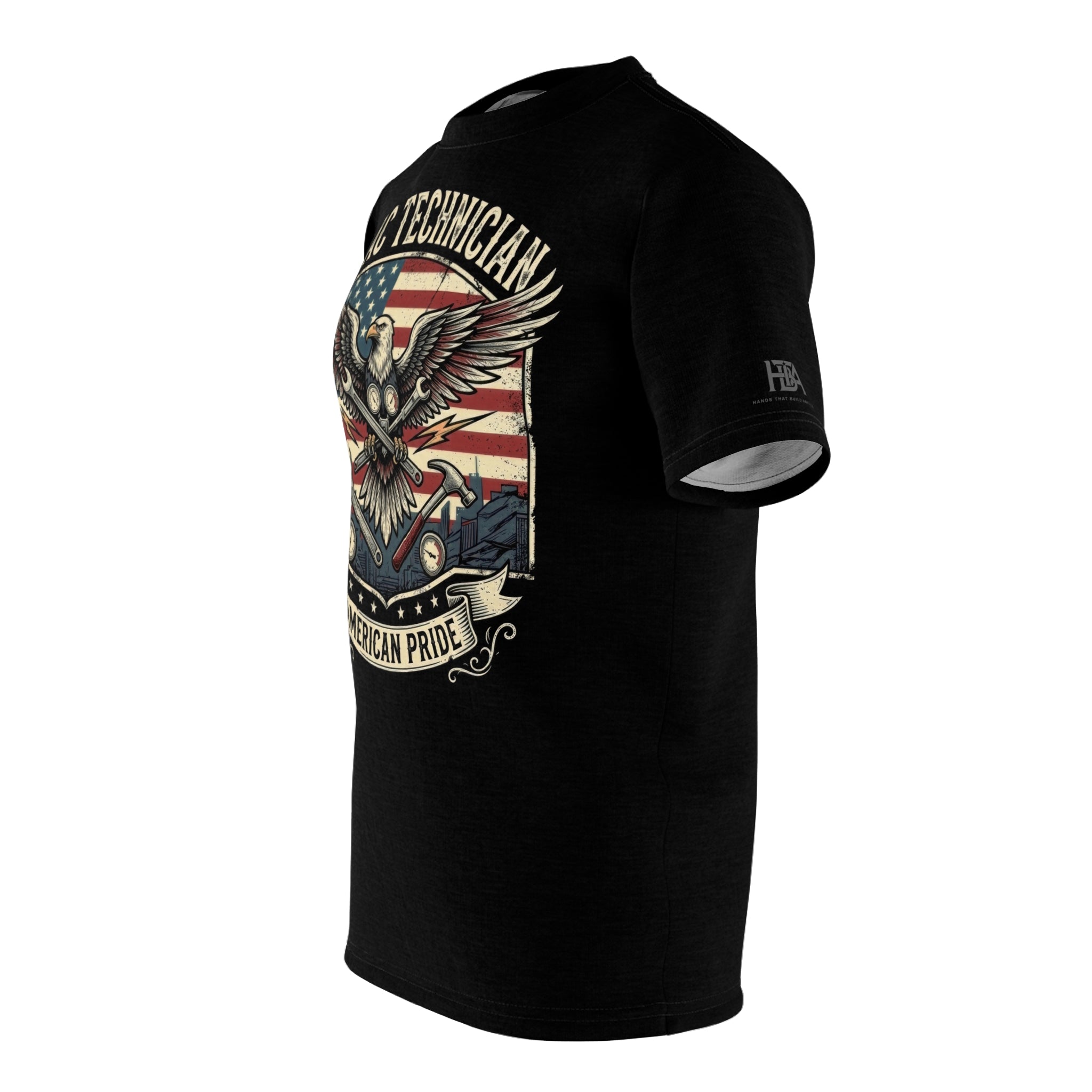 HVAC Technician - American Pride - HVAC Technician - Men's Shirt - DCA0247