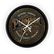 Plumber Vintage Emblem Wall Clock — Repairs • Service • Emergency - DCA0398