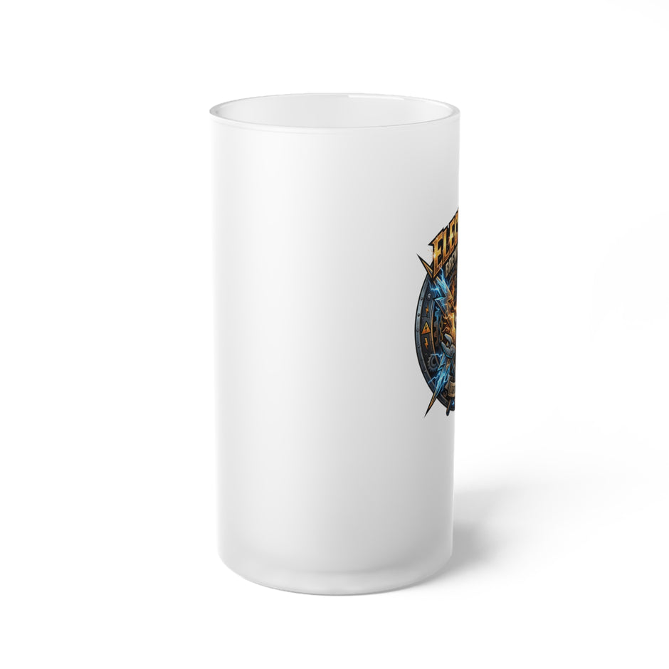 Electrician Frosted Glass Beer Stein - DCA0507