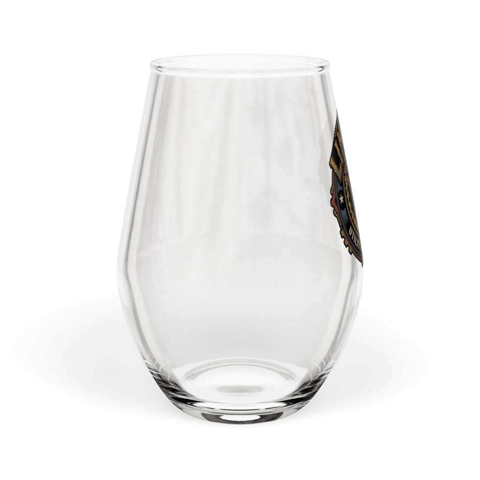 Linemen Unity Power Workers Stemless Wine Glass – 11.75 oz - DCA0340