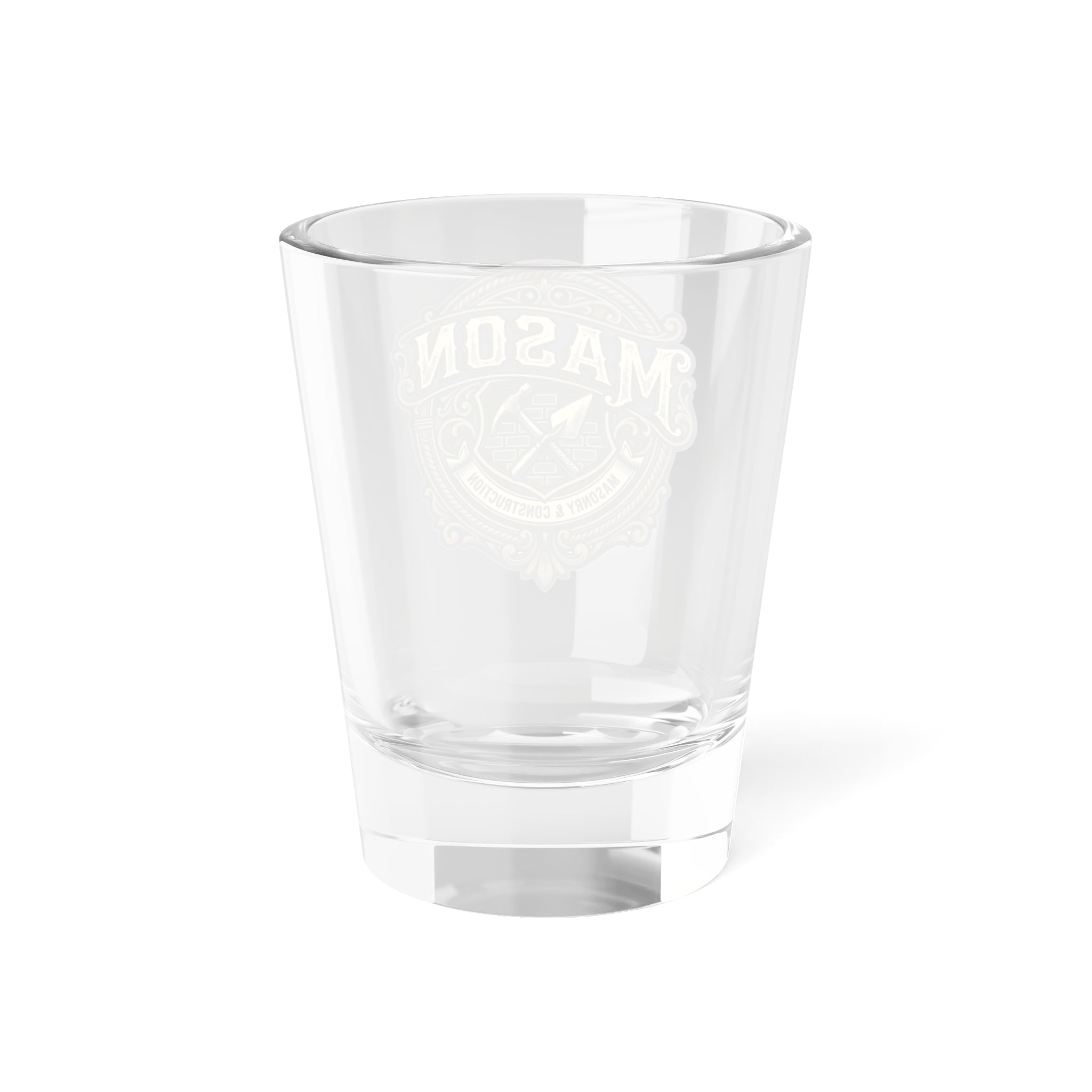 Mason Vintage Crest Shot Glass —  1.5oz - DCA0186