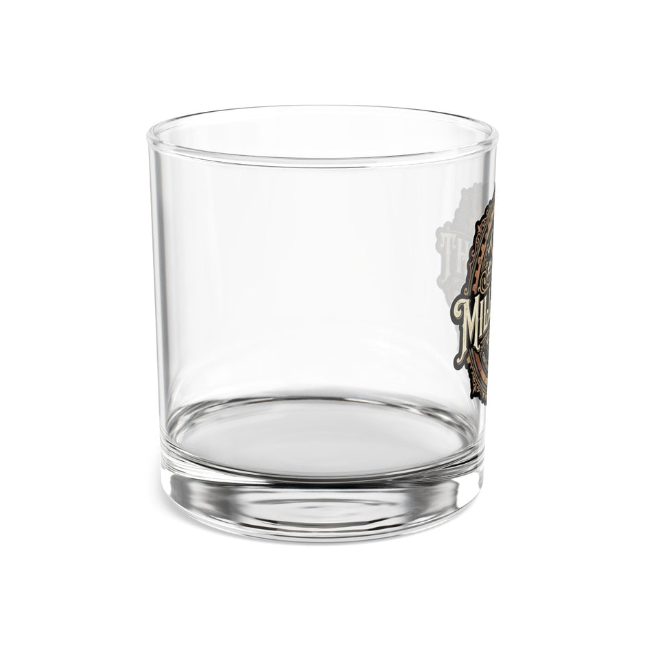 Millwright Mechanical Logo 10oz Rocks Glass - DCA0204