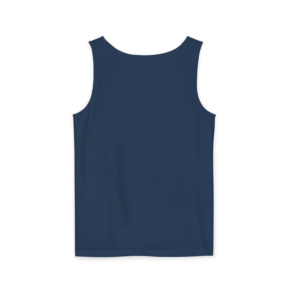 These Hands Build America Unisex Tank Top — Patriotic Construction Worker Muscle Tee