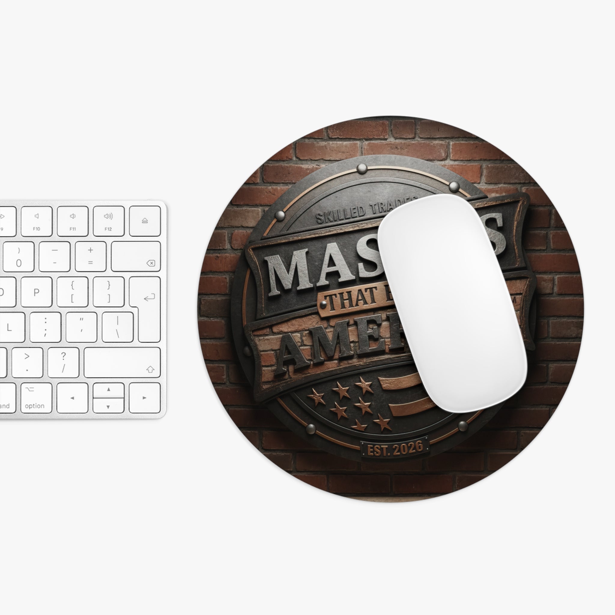 Masons That Build America Mouse Pad -MP1012