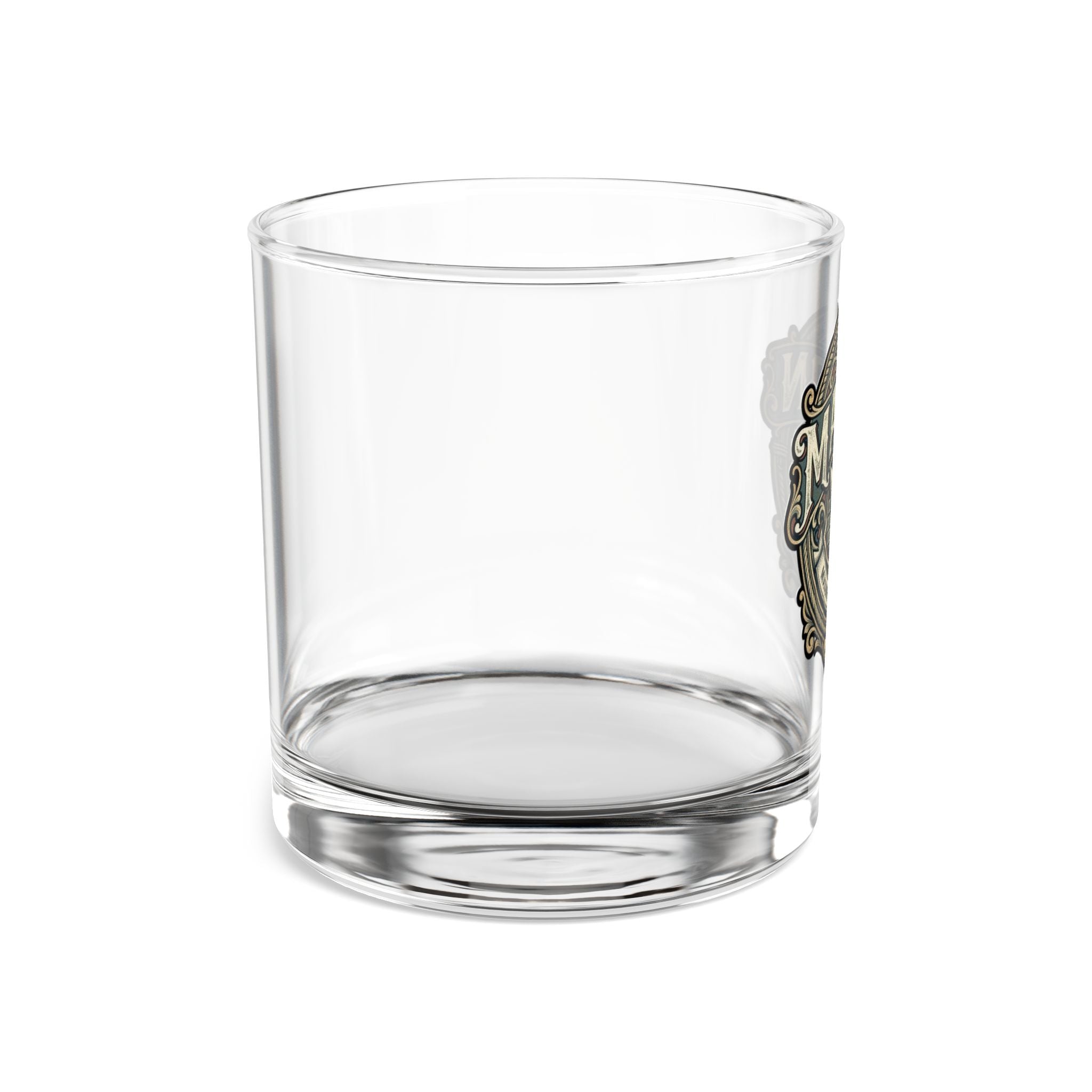 Mason Emblem 10oz Rocks Glass – Vintage Construction Whiskey Tumbler - DCA0202