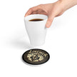 Linemen Ceramic Coaster — Vintage Utility Worker Tribute - DCA0232