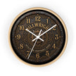 Millwright Vintage Industrial Wall Clock — Steampunk Workshop Decor - DCA0392