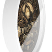 Heavy Equipment Operator Wall Clock — Vintage Excavator Garage & Workshop Decor - DCA0386