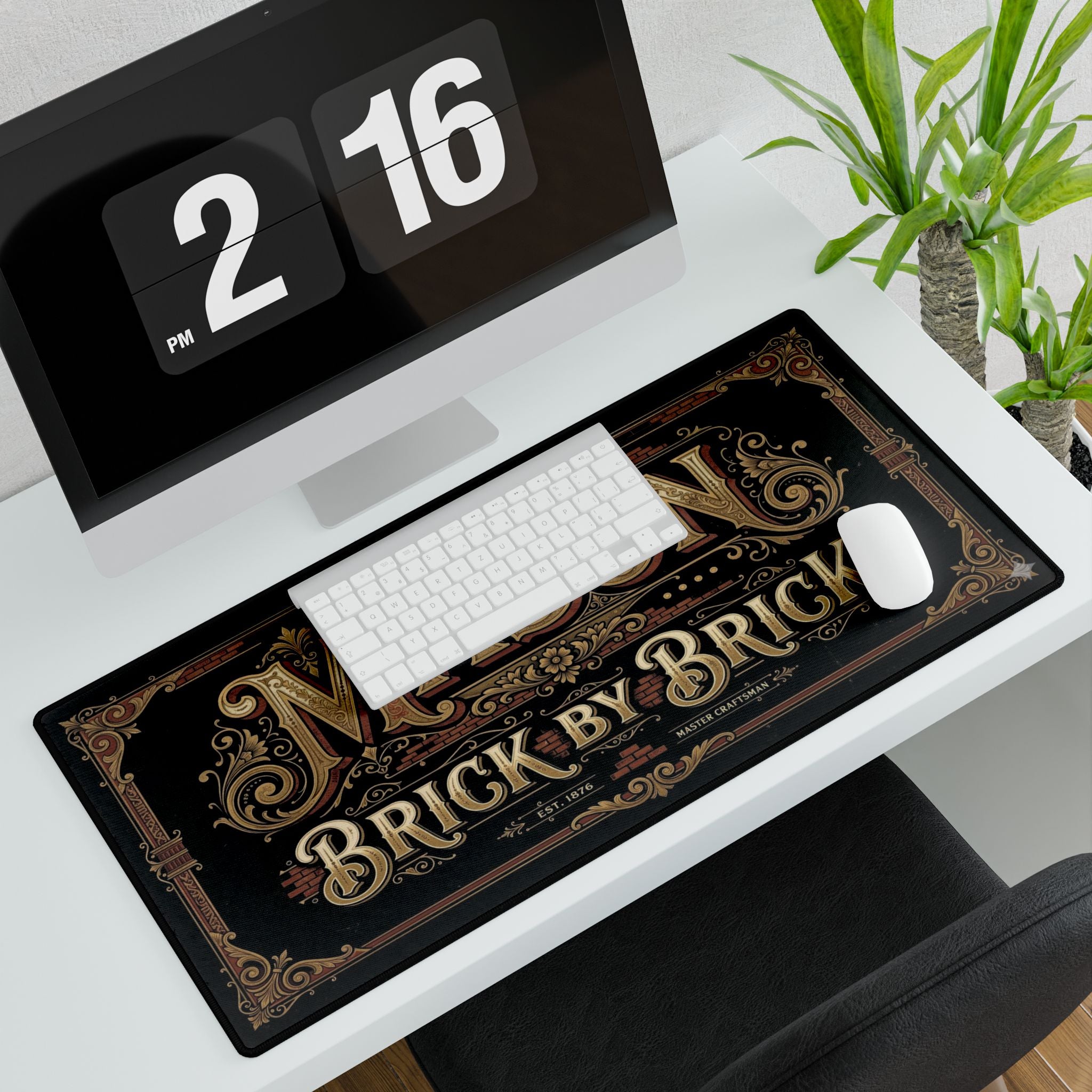 Mason Desk Mat Mouse Pad - American Heritage - Vintage Style - DCA0127