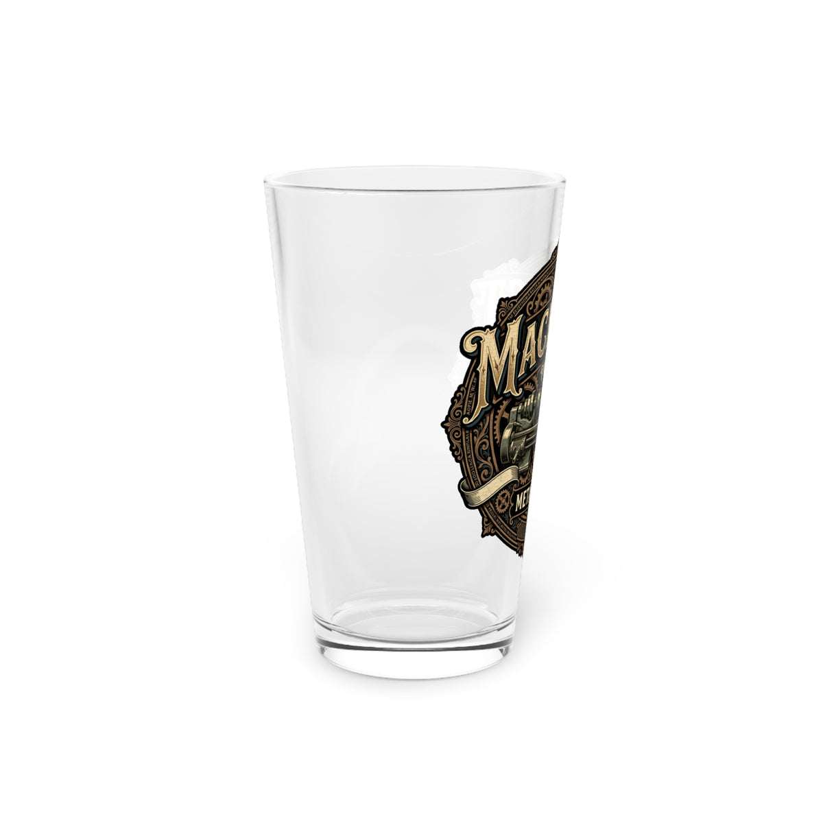 Machinist Pint Glass — 16oz Beer Glass - DCA0408
