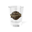 Pipefitter Shot Glass – 1.5oz Vintage Trade Logo Barware - Pipefitter - DCA0165