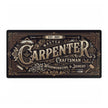 Carpenter_-_Desk_Mat - Front View on a White background