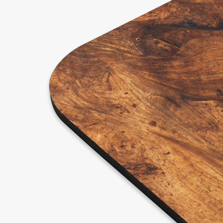 Close-up of a Mouse Pad corner on a white background