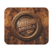 Carpenter square mouse pad on a White Background