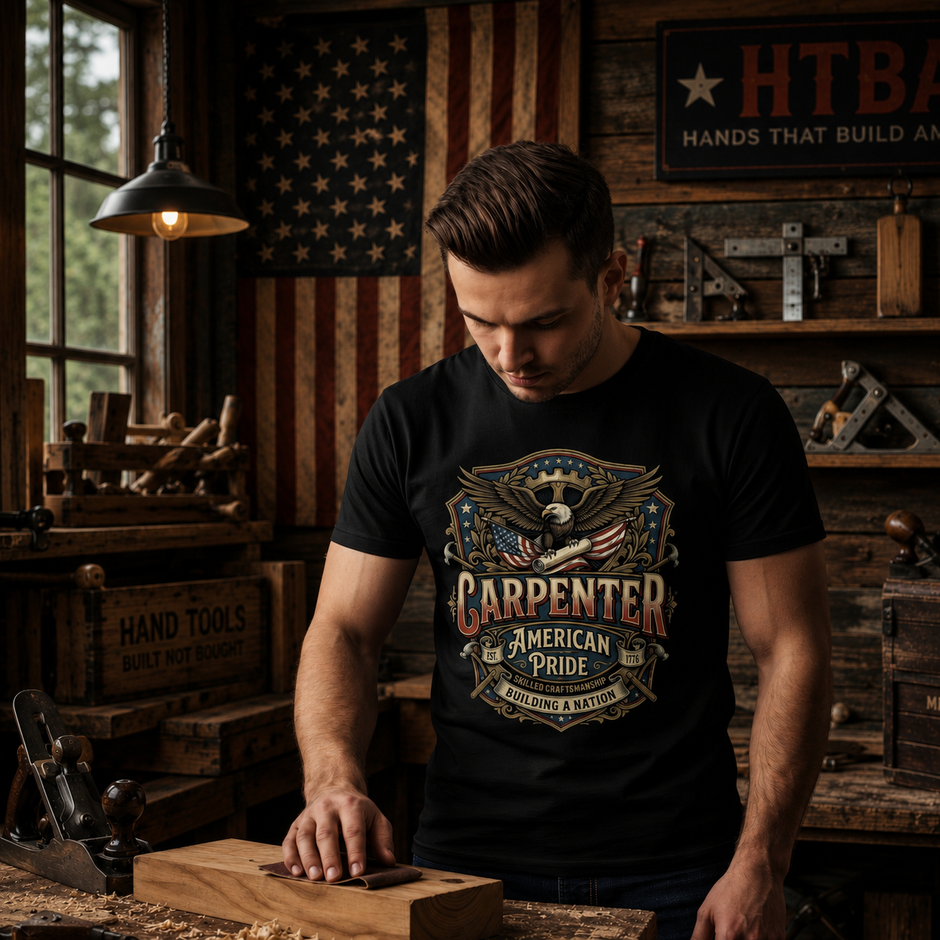 Carpenter - American Pride - Men's Shirt - DCA0245
