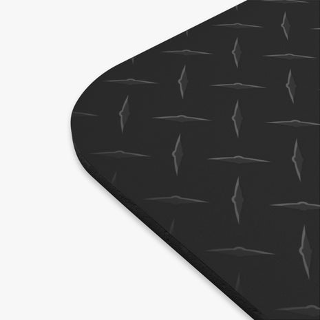 Rounded Corner of Mouse Pad on a white background