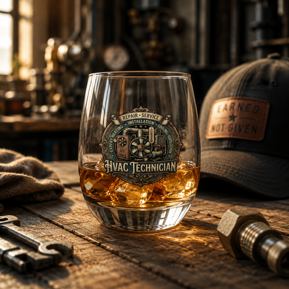 HVAC American Heritage - Whiskey Glass